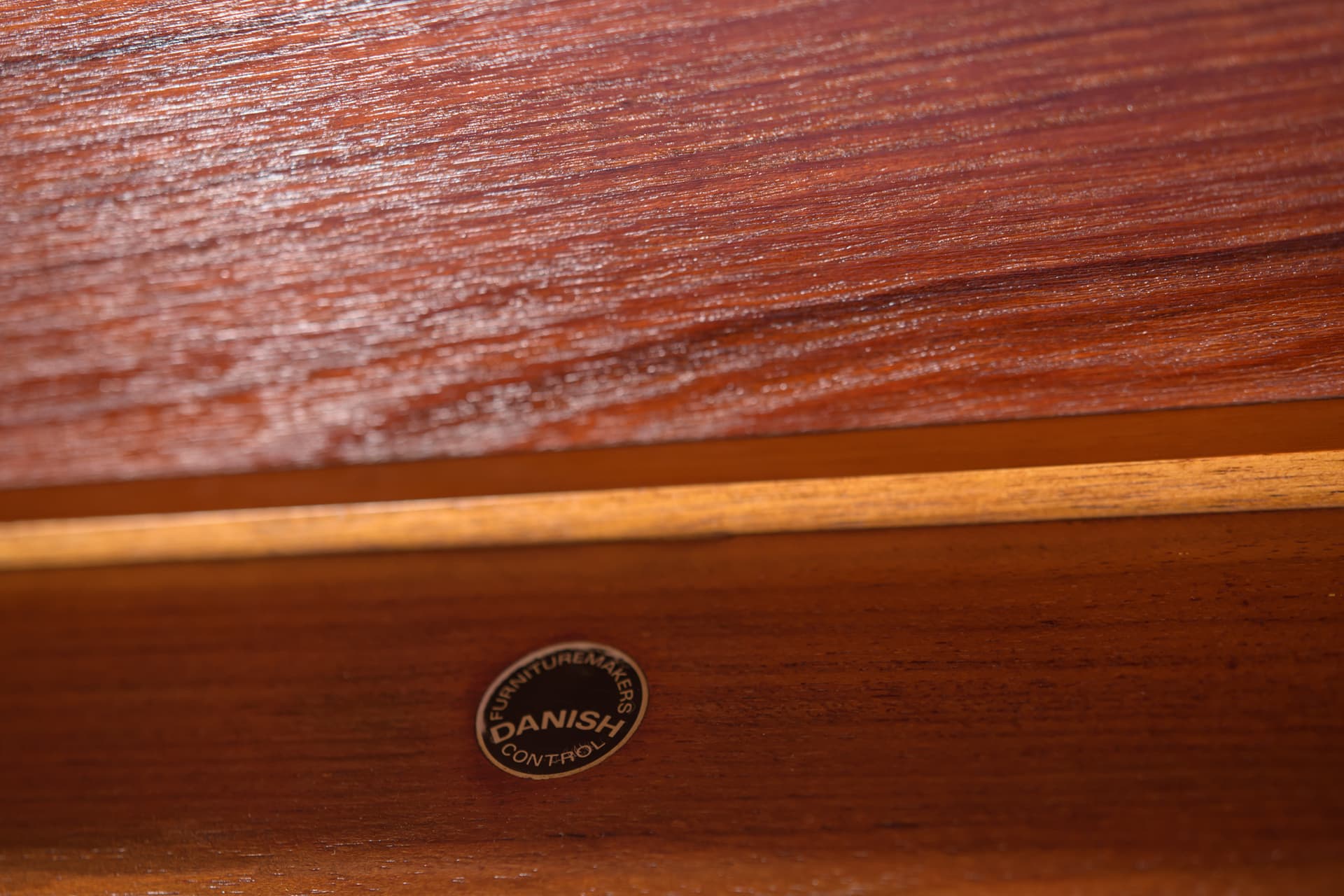 Coffee table, brown teak, by N. O. Møller, Denmark, 1960s. - 289871