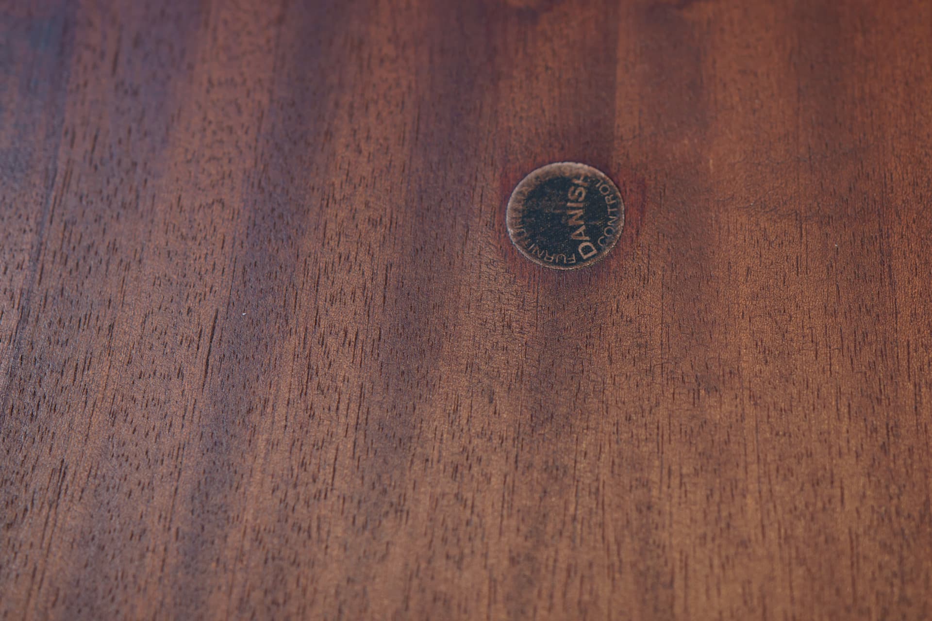 Coffee table, brown teak, by N. O. Møller, Denmark, 1960s. - 289872