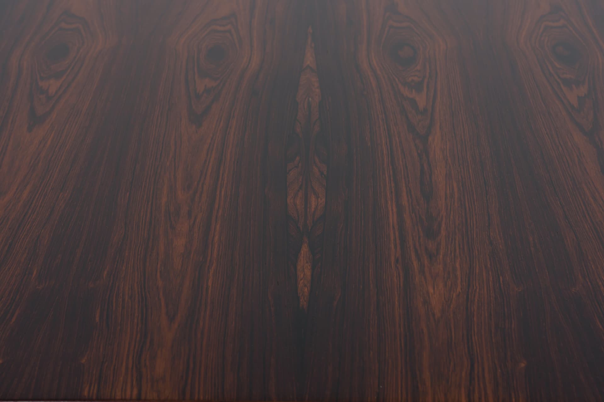 Coffee table, brown rosewood, by S. Hansen, Denmark, 1960s. - 289885