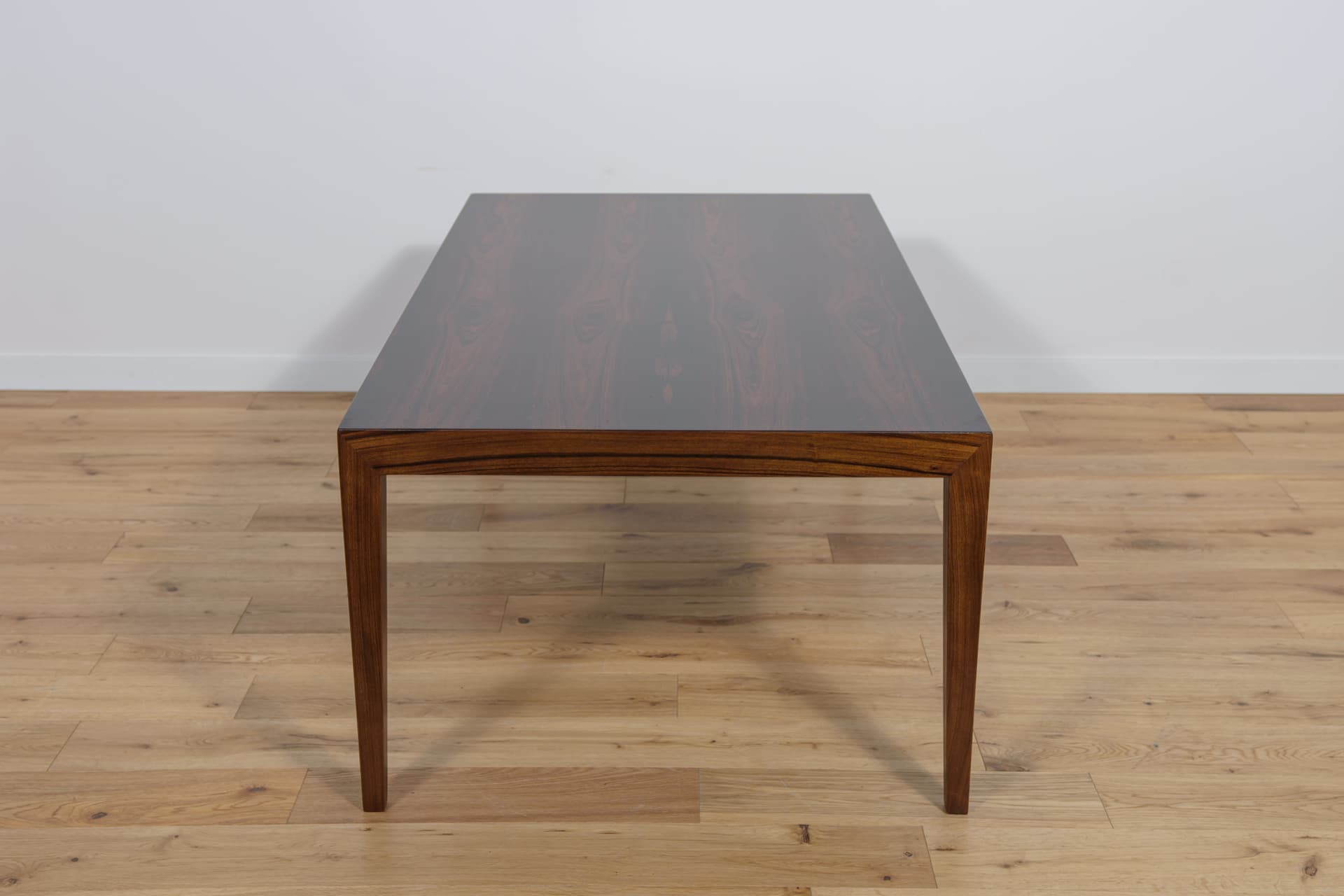 Coffee table, brown rosewood, by S. Hansen, Denmark, 1960s. - 289879