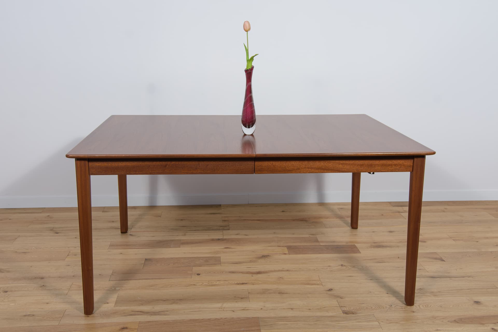 Dining table, brown mahogany, by O. Wanscher, Cado, Denmark, 1960s. - 289889