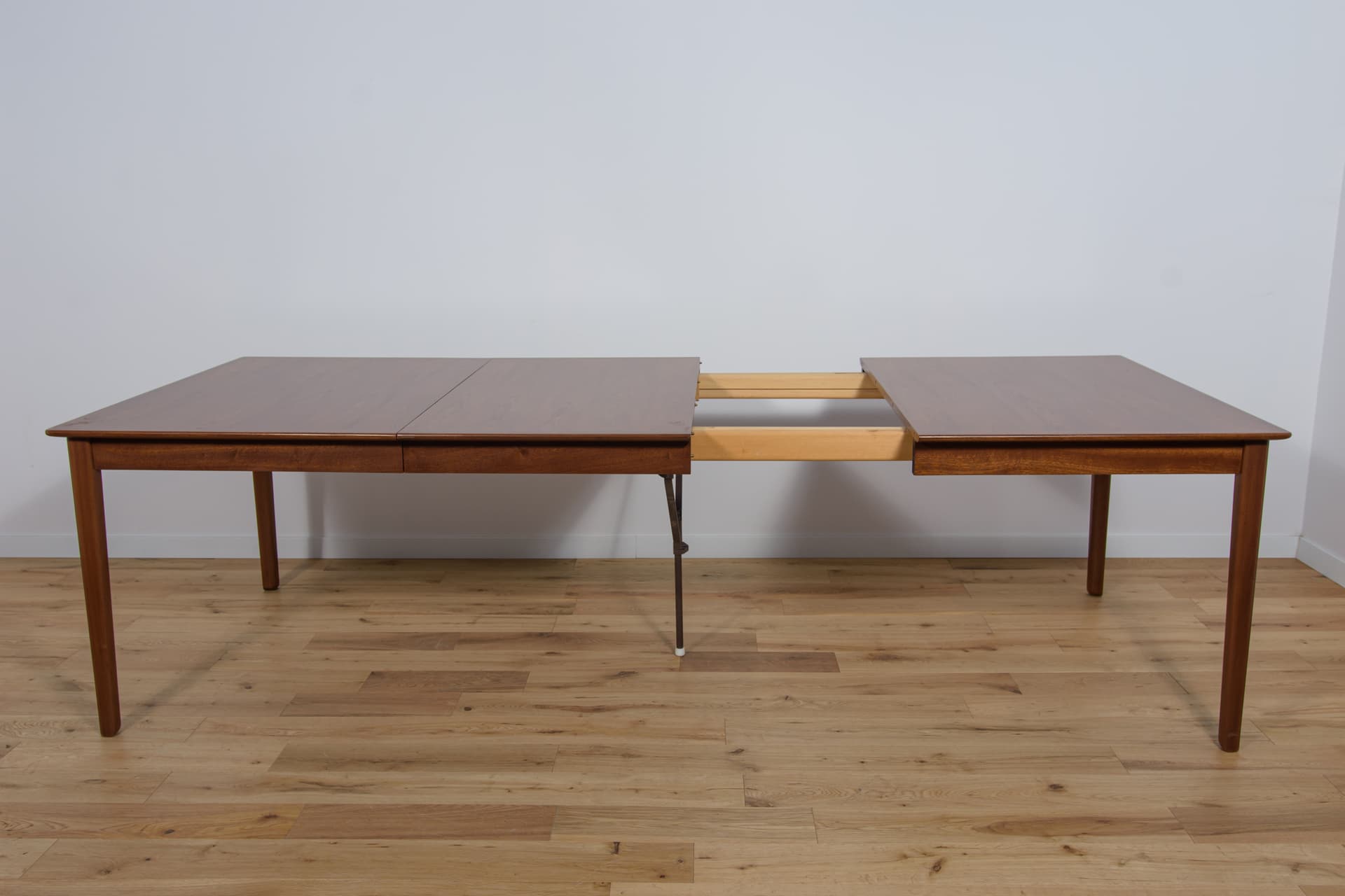 Dining table, brown mahogany, by O. Wanscher, Cado, Denmark, 1960s. - 289891