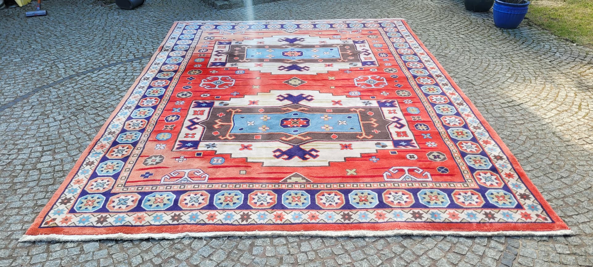 Dywan Art Deco, 300x405 cm, multikolor, wełna, Wietnam - 290079