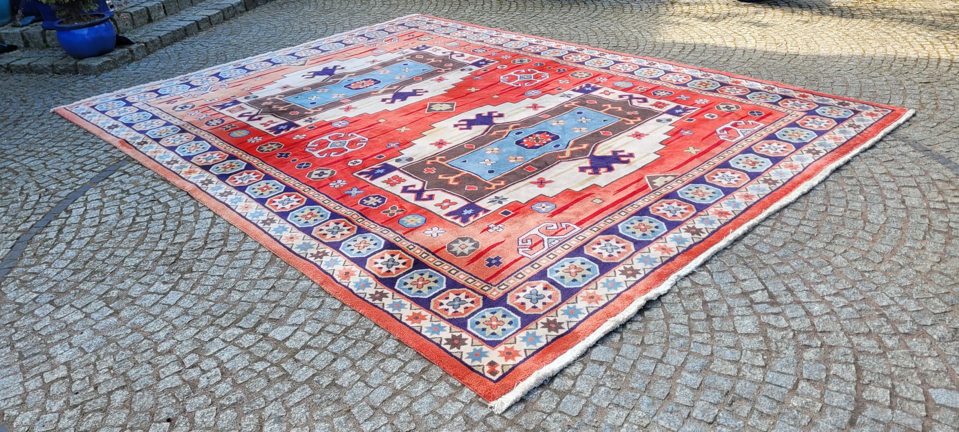 Dywan Art Deco, 300x405 cm, multikolor, wełna, Wietnam - 290083