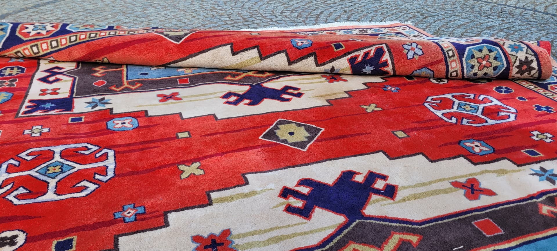 Dywan Art Deco, 300x405 cm, multikolor, wełna, Wietnam - 290071