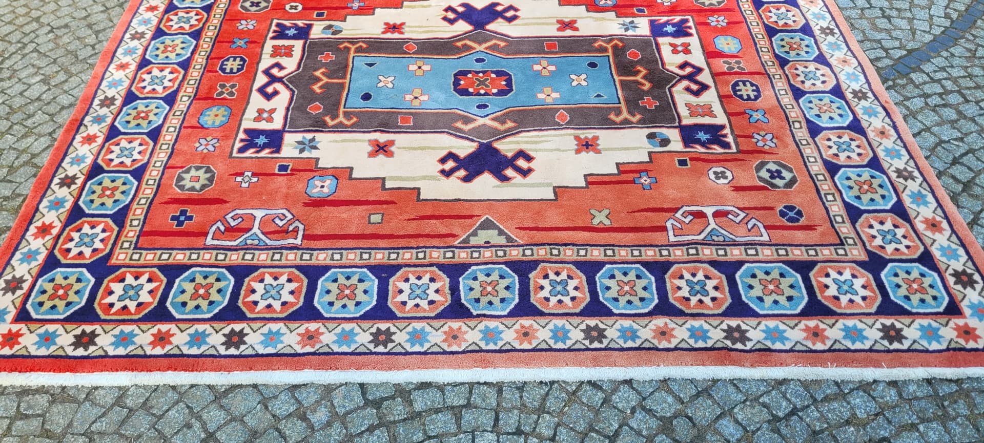 Dywan Art Deco, 300x405 cm, multikolor, wełna, Wietnam - 290080