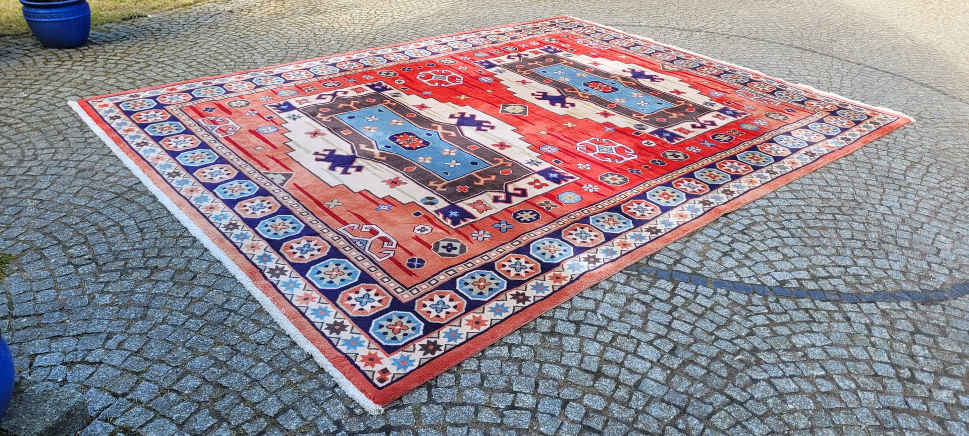 Dywan Art Deco, 300x405 cm, multikolor, wełna, Wietnam - 290085