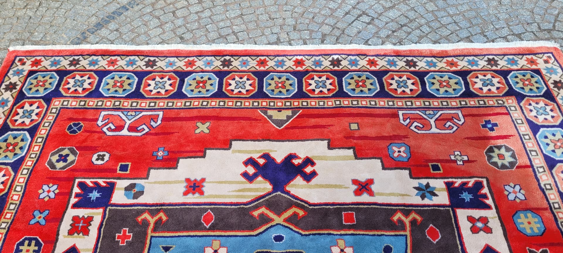 Dywan Art Deco, 300x405 cm, multikolor, wełna, Wietnam - 290081