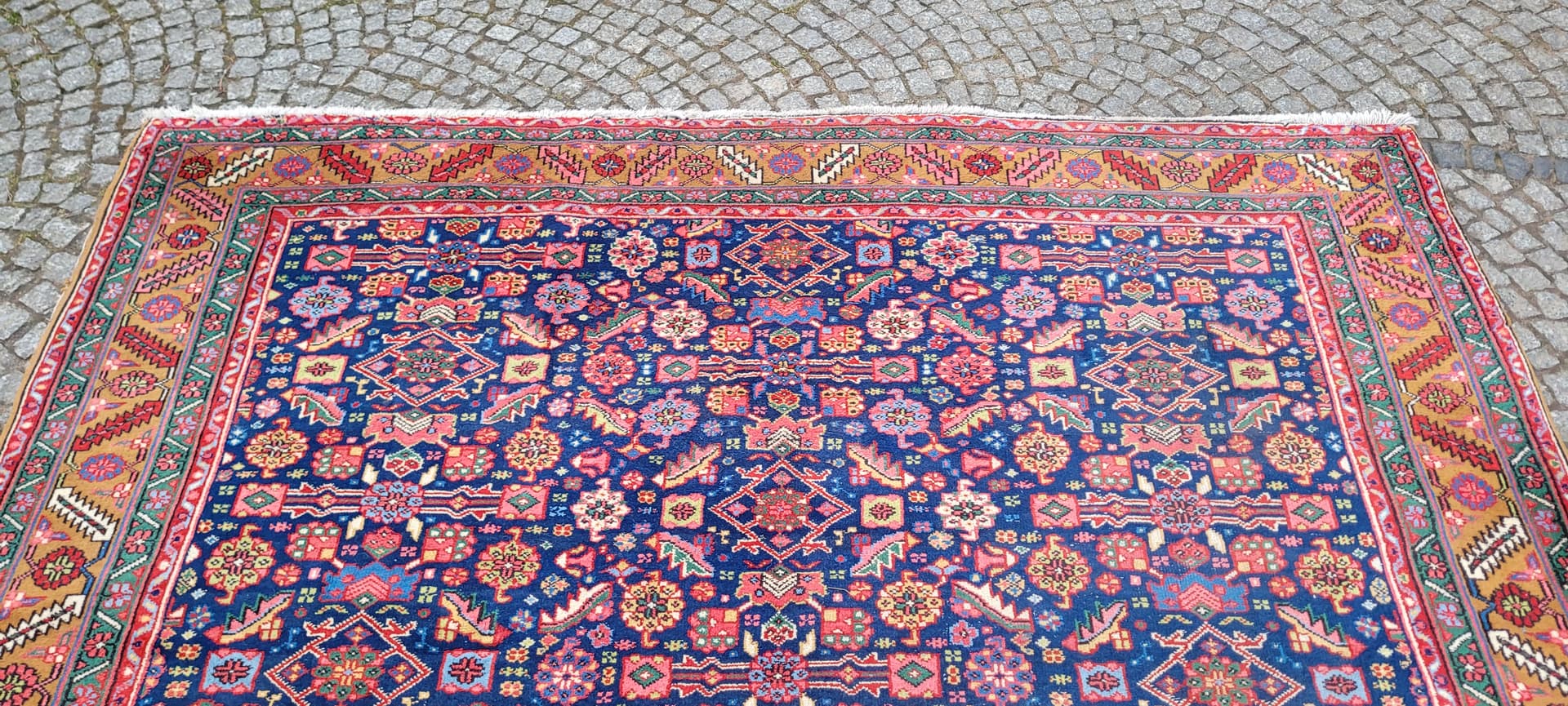 Dywan Heriz, 260x350 cm, multikolor, wełna, Iran, lata 70. - 290094