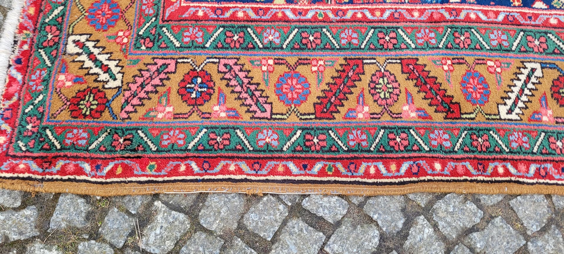 Dywan Heriz, 260x350 cm, multikolor, wełna, Iran, lata 70. - 290099