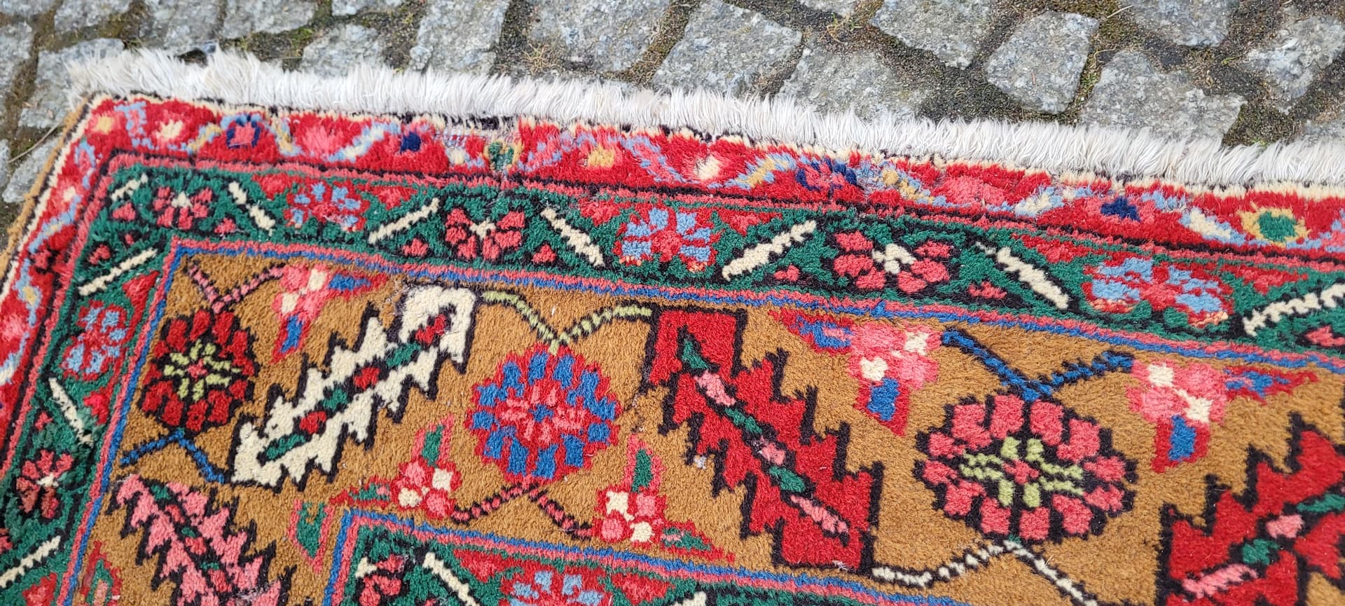 Dywan Heriz, 260x350 cm, multikolor, wełna, Iran, lata 70. - 290095