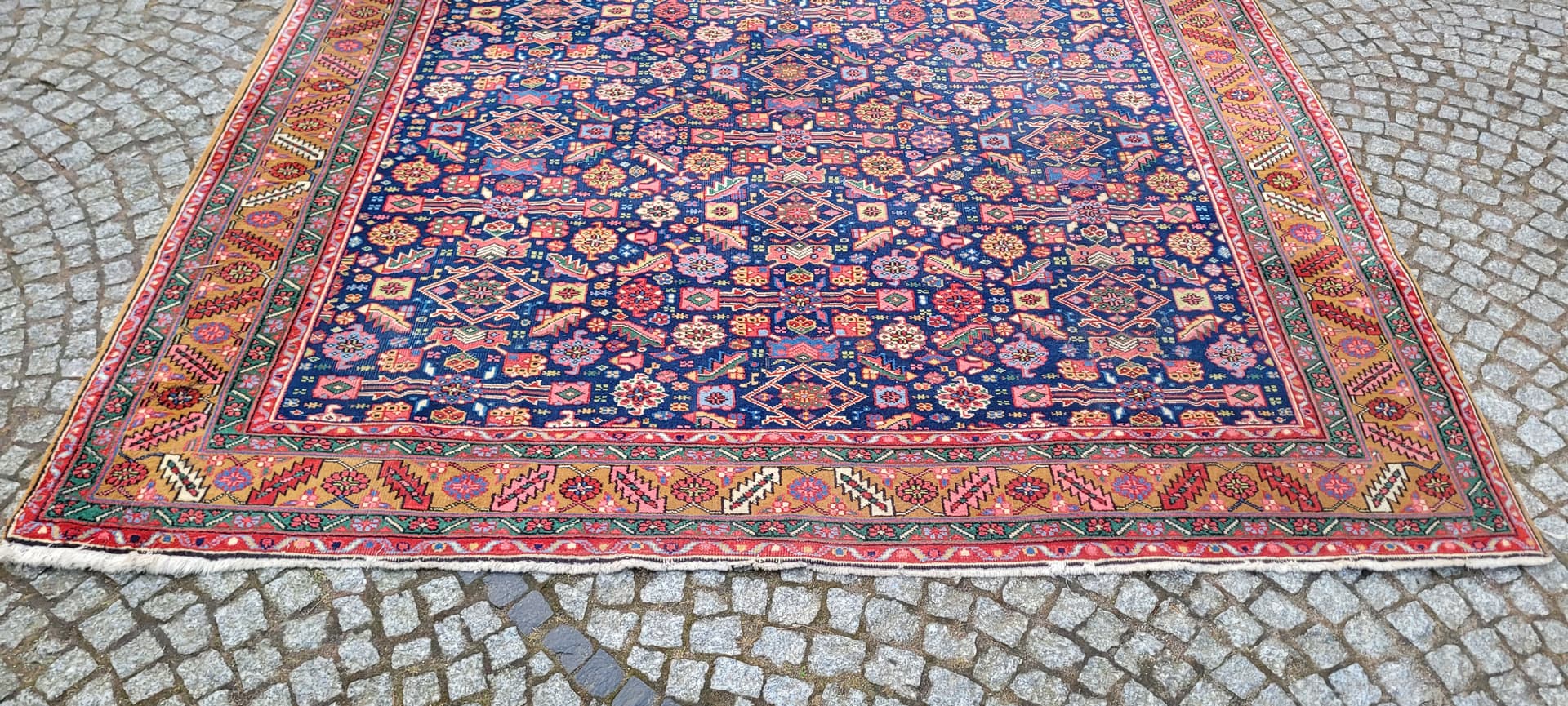 Dywan Heriz, 260x350 cm, multikolor, wełna, Iran, lata 70. - 290092