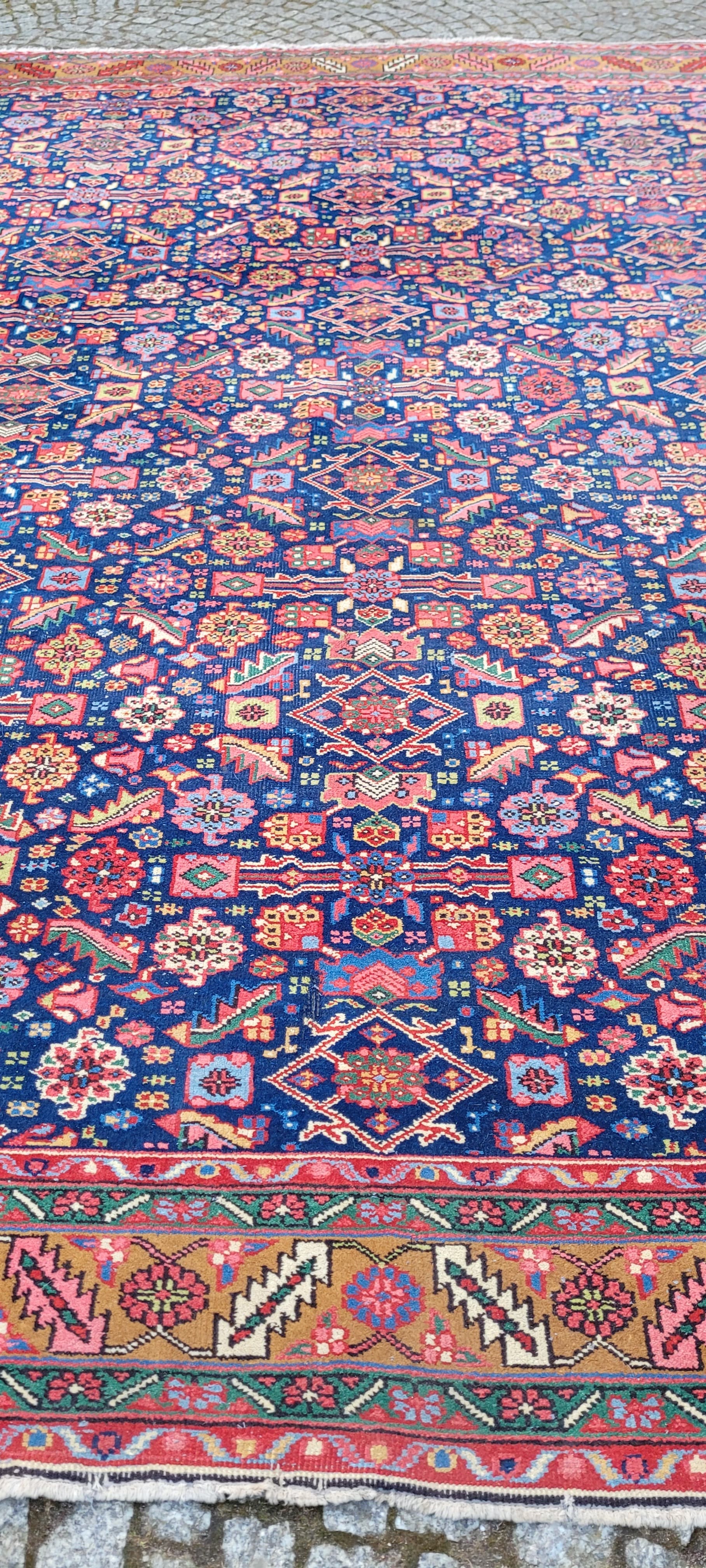 Dywan Heriz, 260x350 cm, multikolor, wełna, Iran, lata 70. - 290091