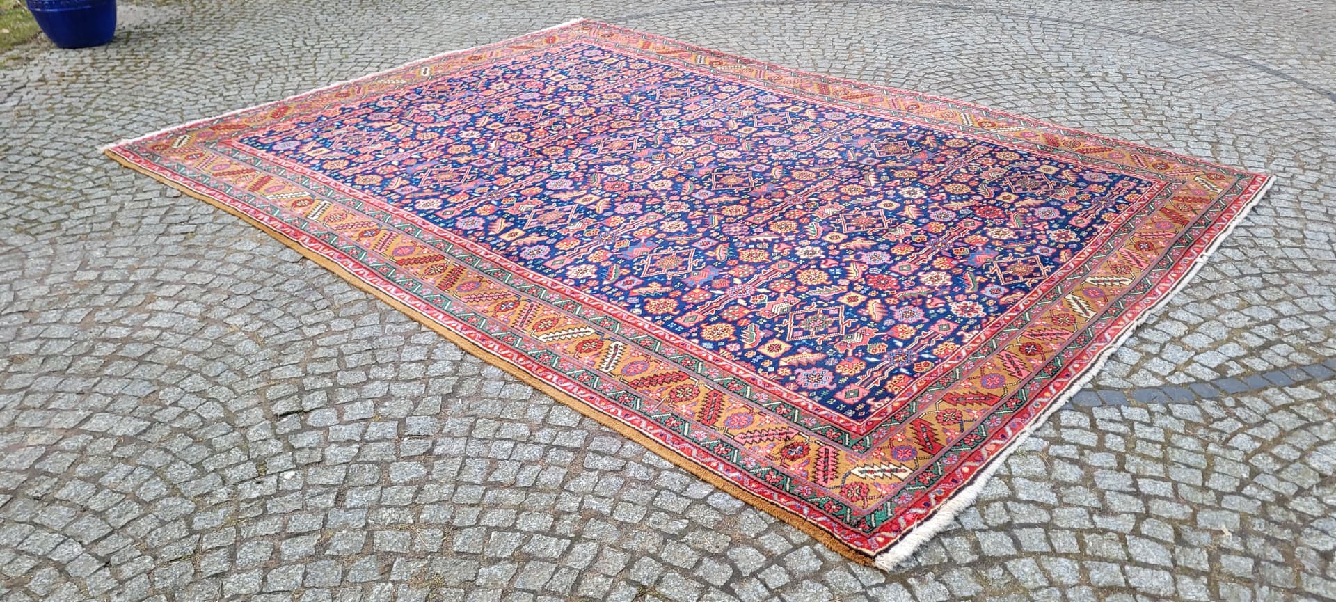 Dywan Heriz, 260x350 cm, multikolor, wełna, Iran, lata 70. - 290087