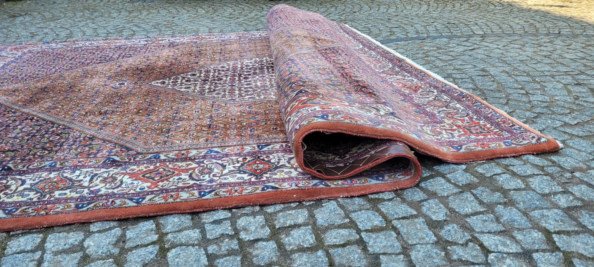 Dywan perski Bidjar Takab 205x300 cm, multikolor, wełna, Iran - 290187