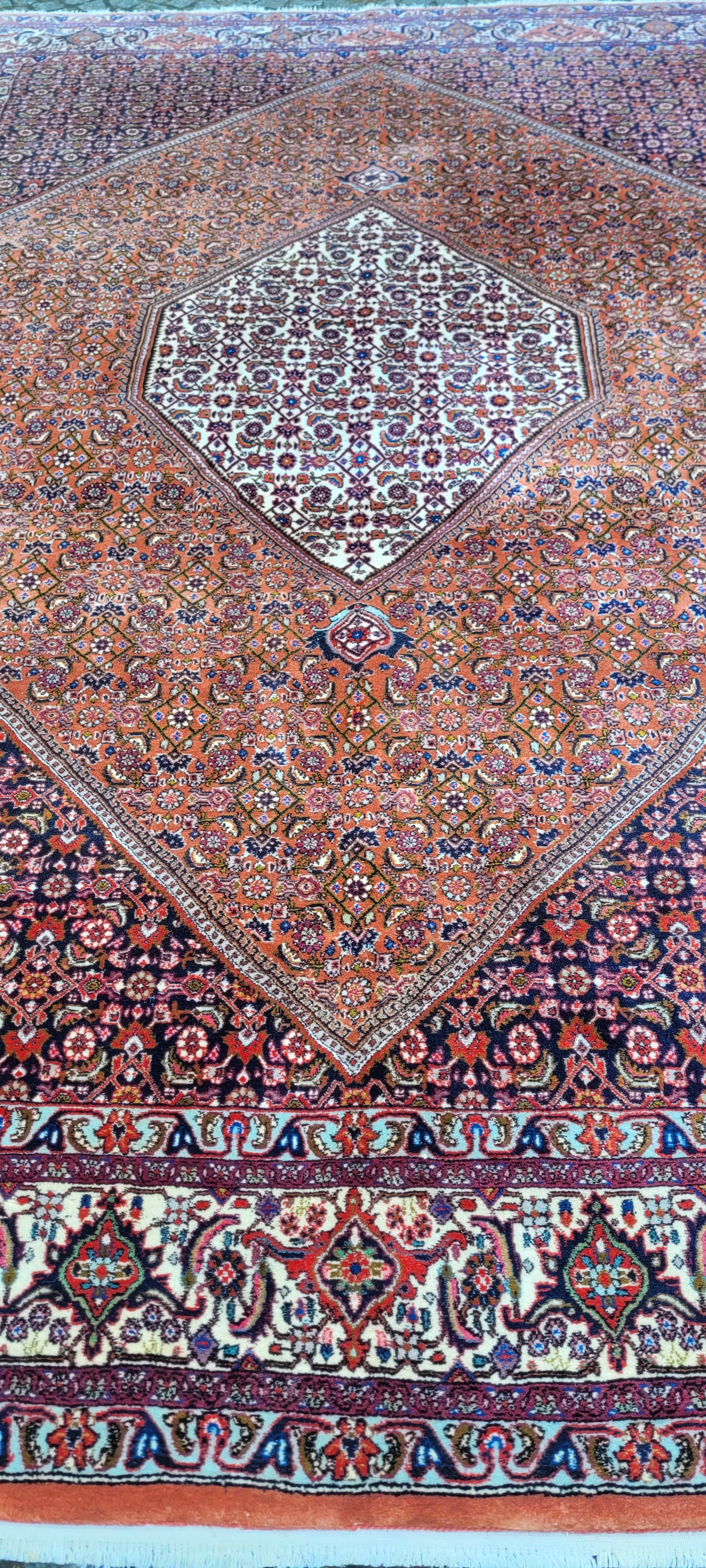 Dywan perski Bidjar Takab 205x300 cm, multikolor, wełna, Iran - 290192