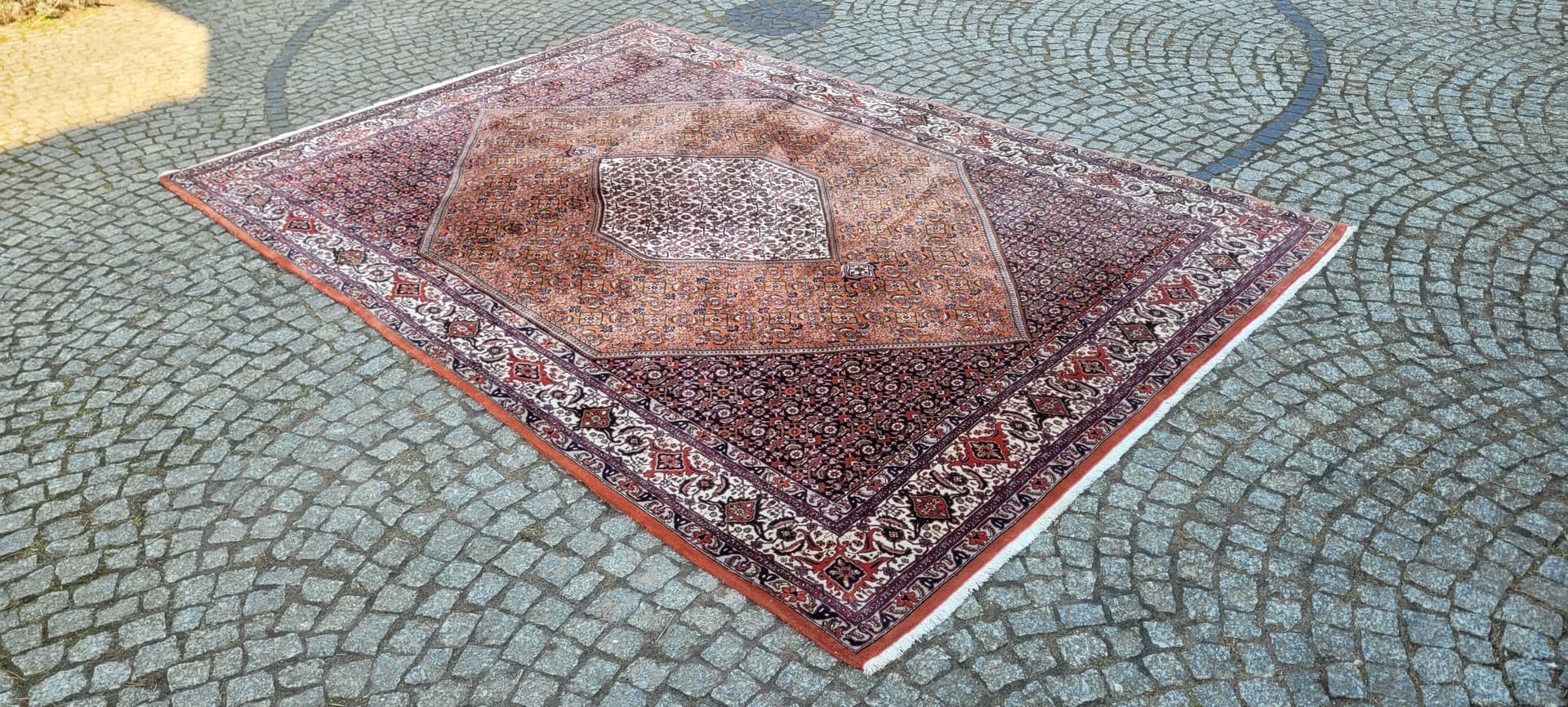 Dywan perski Bidjar Takab 205x300 cm, multikolor, wełna, Iran - 290194