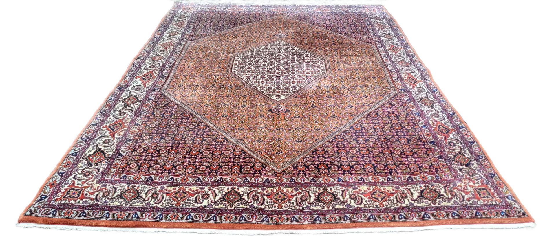 Dywan perski Bidjar Takab 205x300 cm, multikolor, wełna, Iran