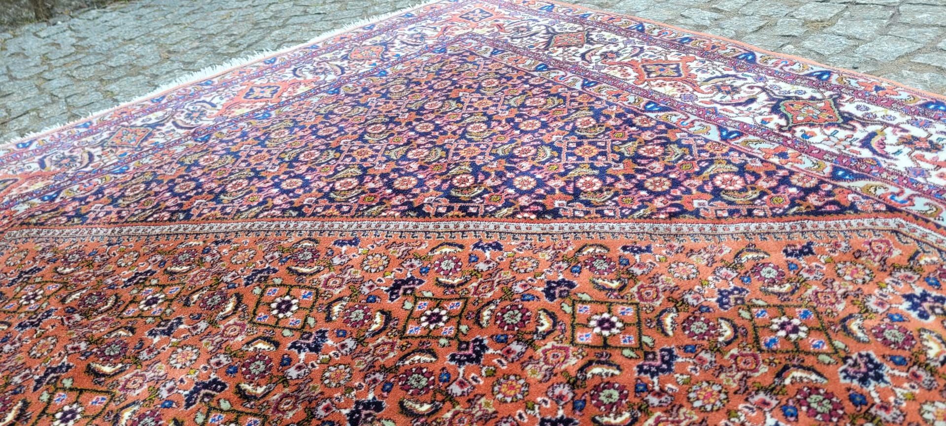 Dywan perski Bidjar Takab 205x300 cm, multikolor, wełna, Iran - 290188