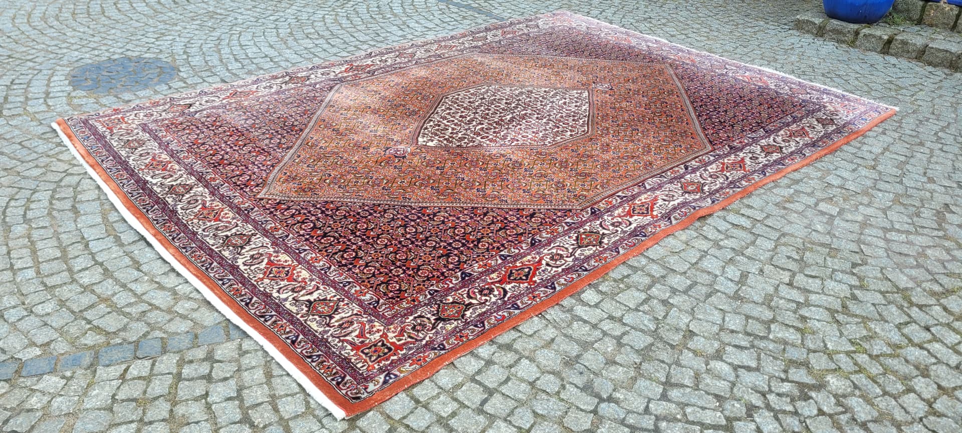 Dywan perski Bidjar Takab 205x300 cm, multikolor, wełna, Iran - 290190