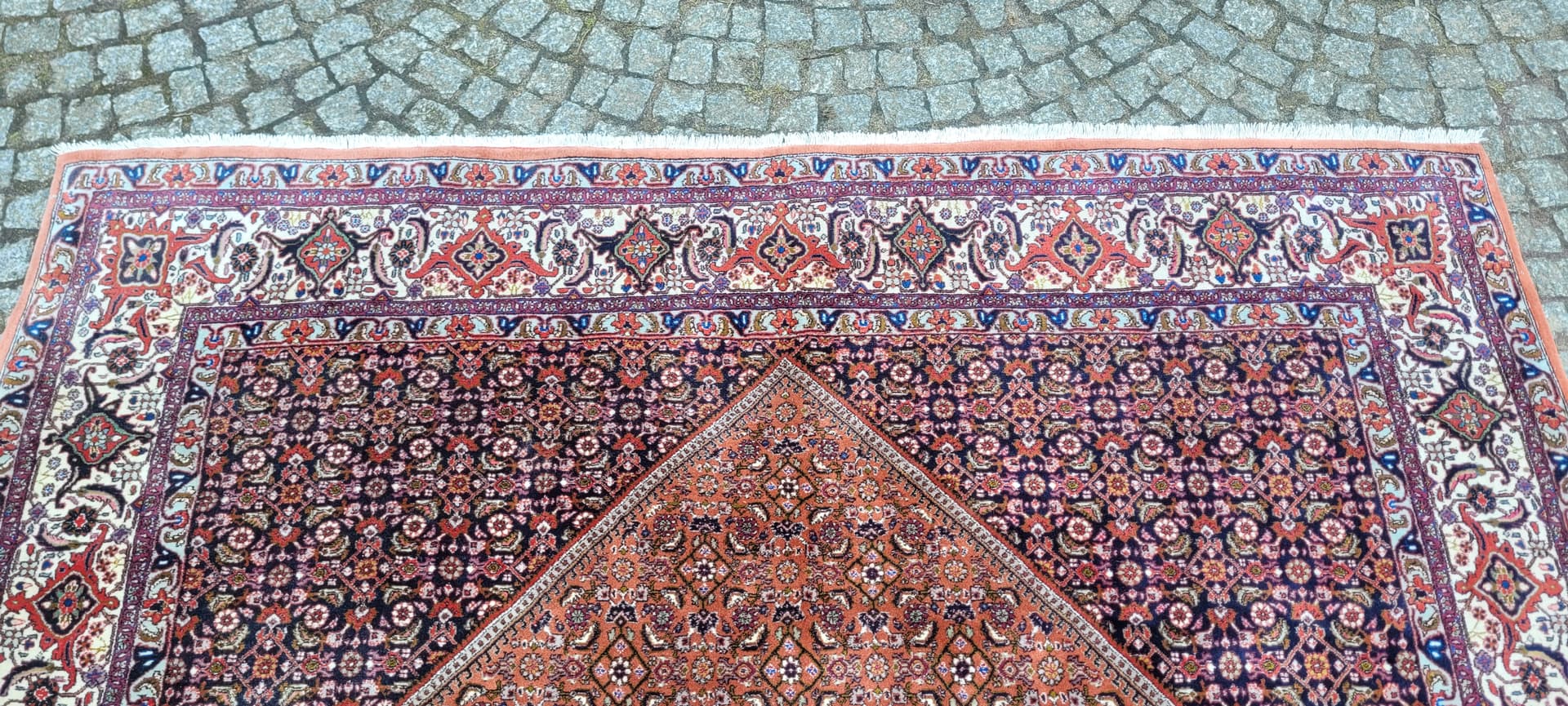 Dywan perski Bidjar Takab 205x300 cm, multikolor, wełna, Iran - 290198