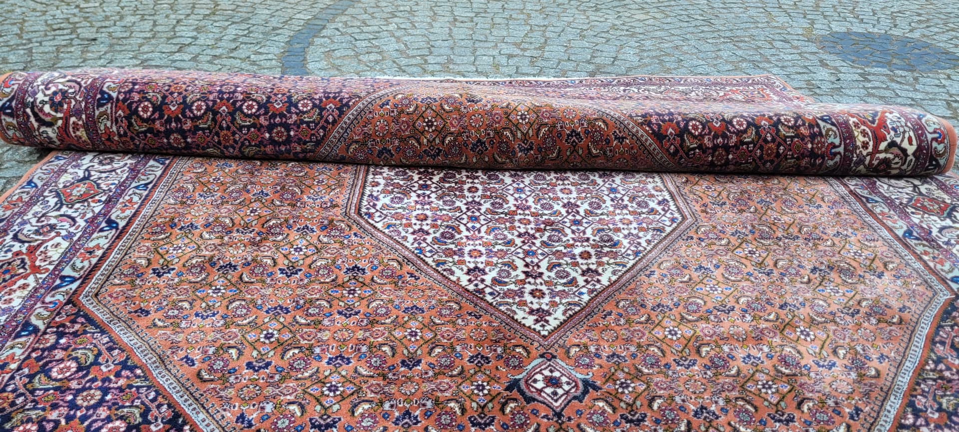 Dywan perski Bidjar Takab 205x300 cm, multikolor, wełna, Iran - 290191