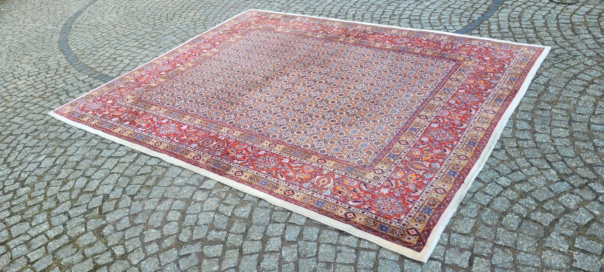 Dywan perski Moud, multikolor, wełna, Iran, 200x245 cm - 290220