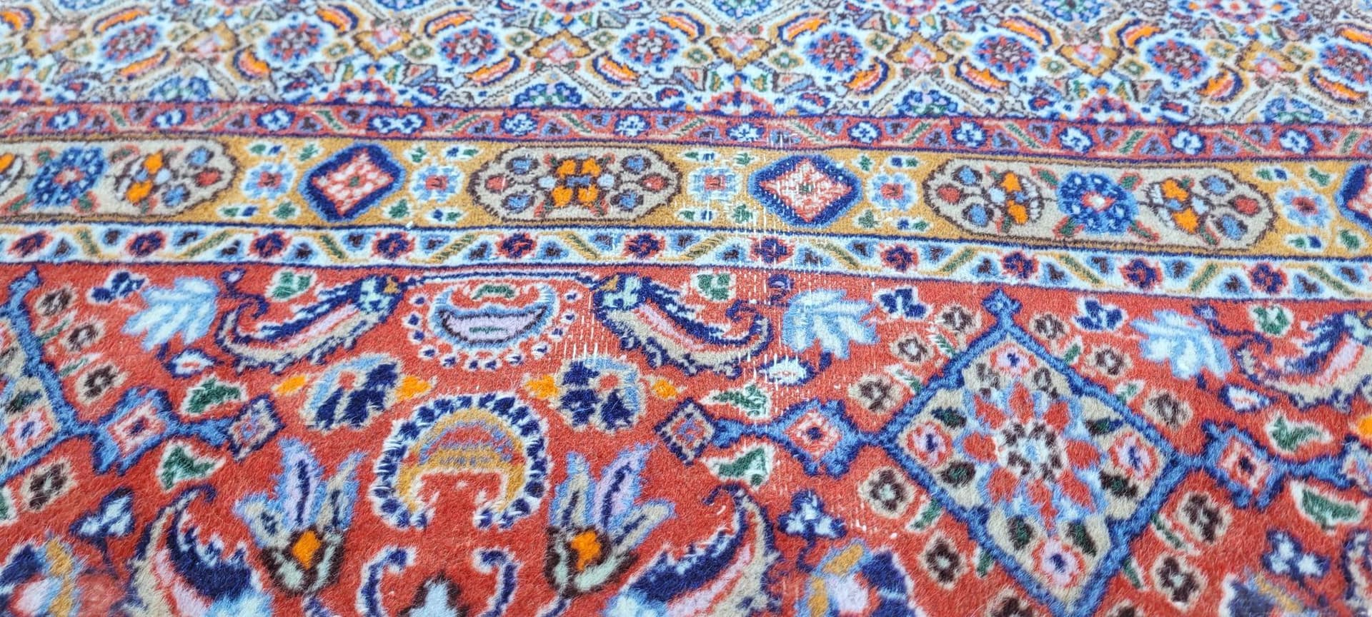 Dywan perski Moud, multikolor, wełna, Iran, 200x245 cm