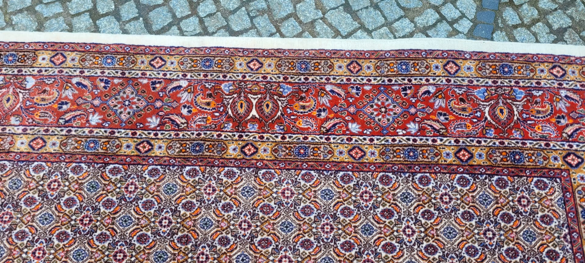 Dywan perski Moud, multikolor, wełna, Iran, 200x245 cm - 290218