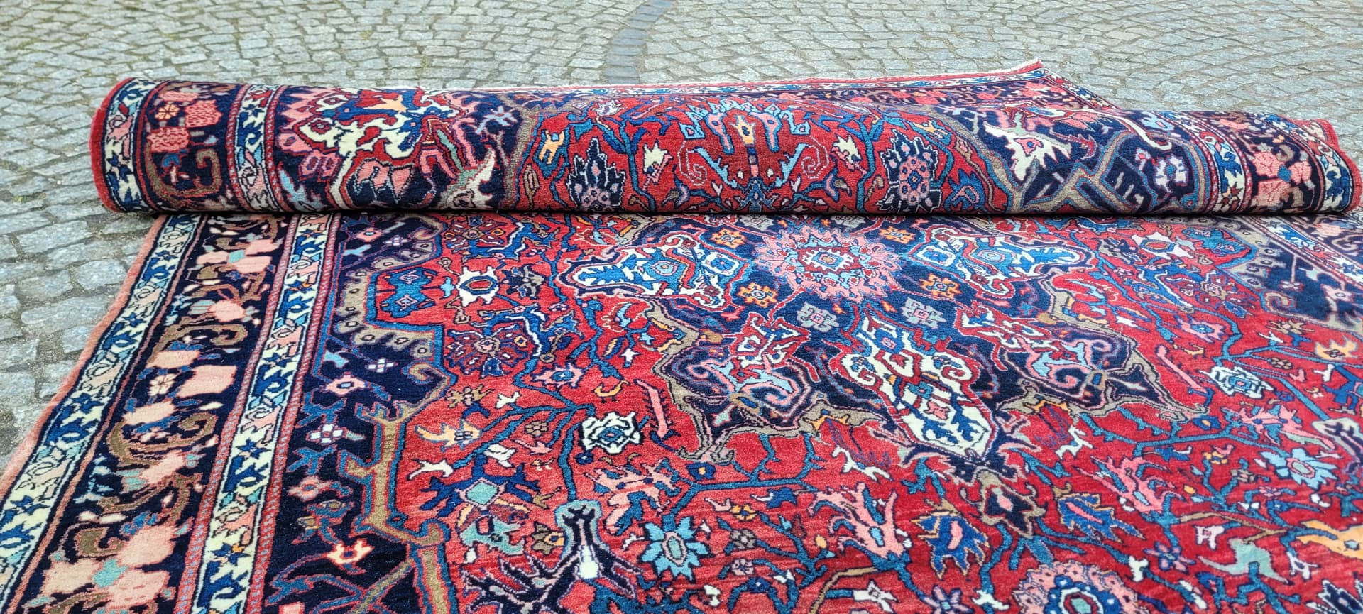 Dywan Bidjar, 175x280 cm, multikolor, wełna, Iran - 290234