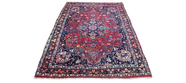 Dywan Bidjar, 175x280 cm, multikolor, wełna, Iran - WYMIARY