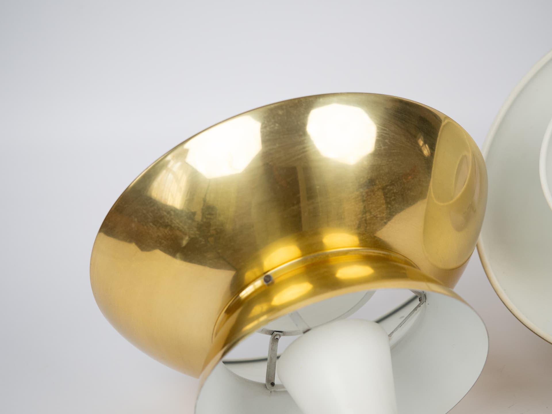 Para lamp wiszących Doo Top, złoty, Louis Poulsen, Dania, lata 70. - 290339