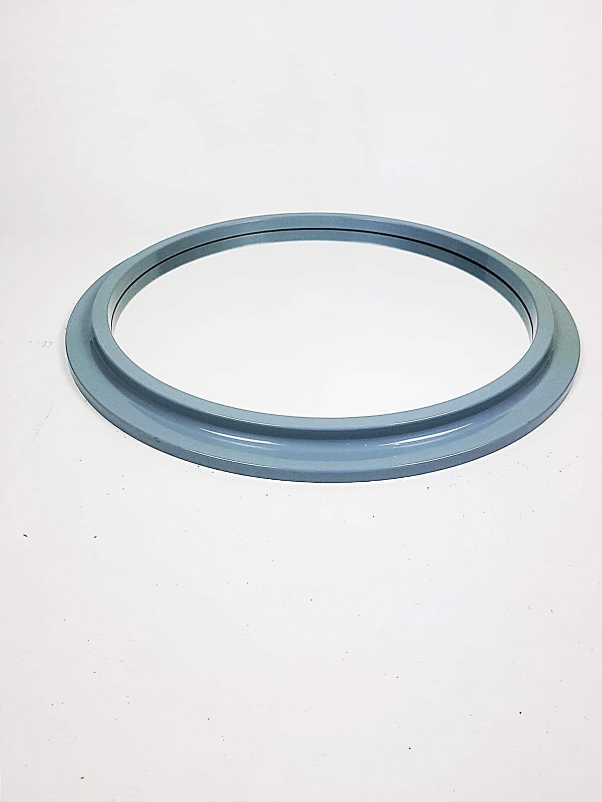 Wall Mirror Space Age, blue, glass, 1970s - 290488