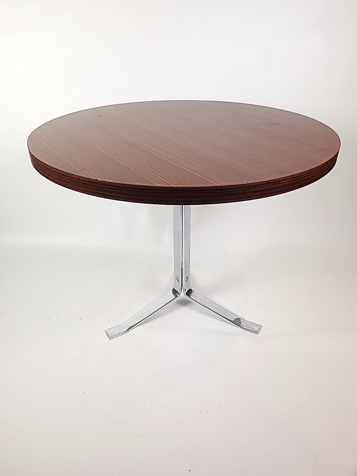 Coffee table, brown rosewood, chrome, 1970s. - 290514