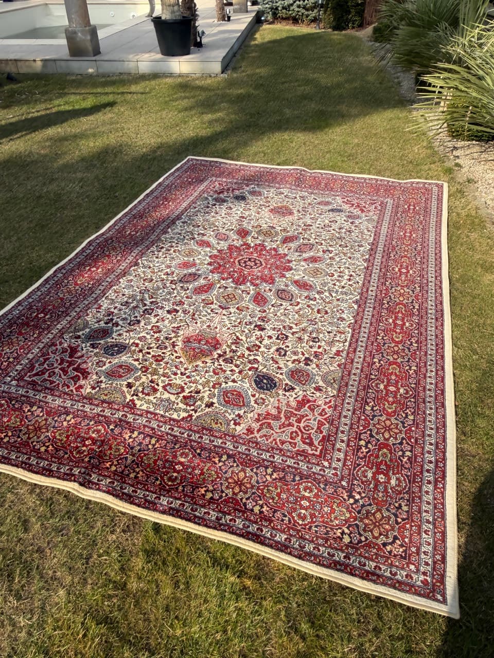 Dywan perski Ghoum 315x215 cm, multikolor, wełna, Iran, lata 90. - 290732