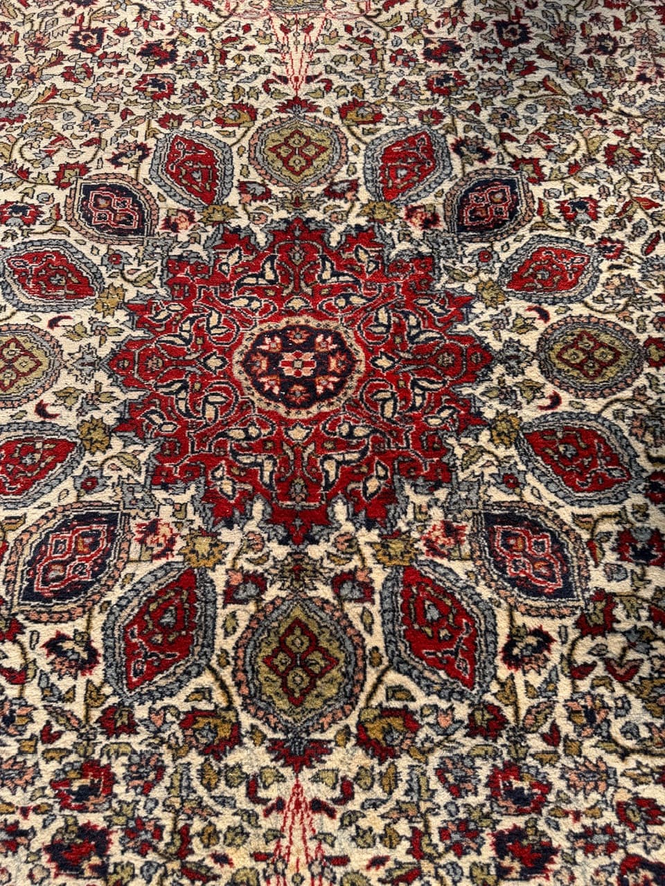 Dywan perski Ghoum 315x215 cm, multikolor, wełna, Iran, lata 90. - 290733