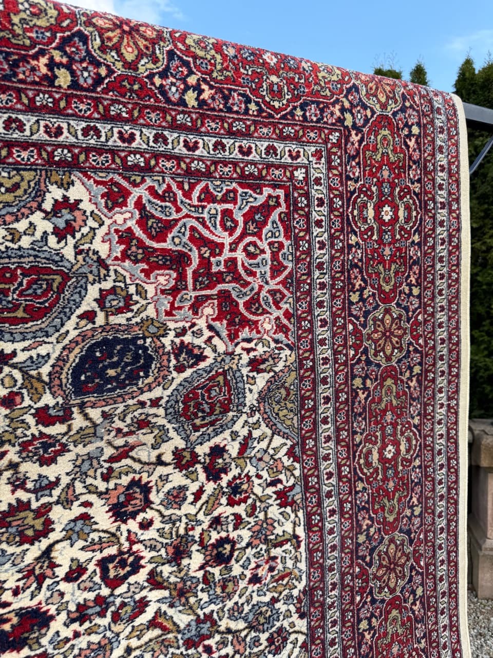 Dywan perski Ghoum 315x215 cm, multikolor, wełna, Iran, lata 90. - 290730