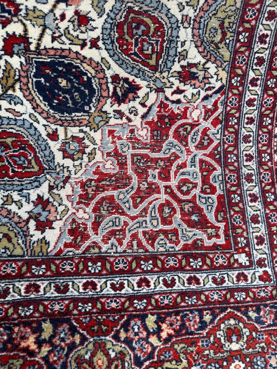 Dywan perski Ghoum 315x215 cm, multikolor, wełna, Iran, lata 90. - 290726