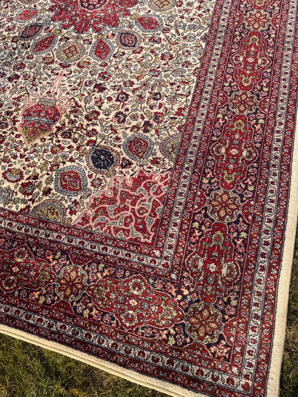 Dywan perski Ghoum 315x215 cm, multikolor, wełna, Iran, lata 90. - 290734