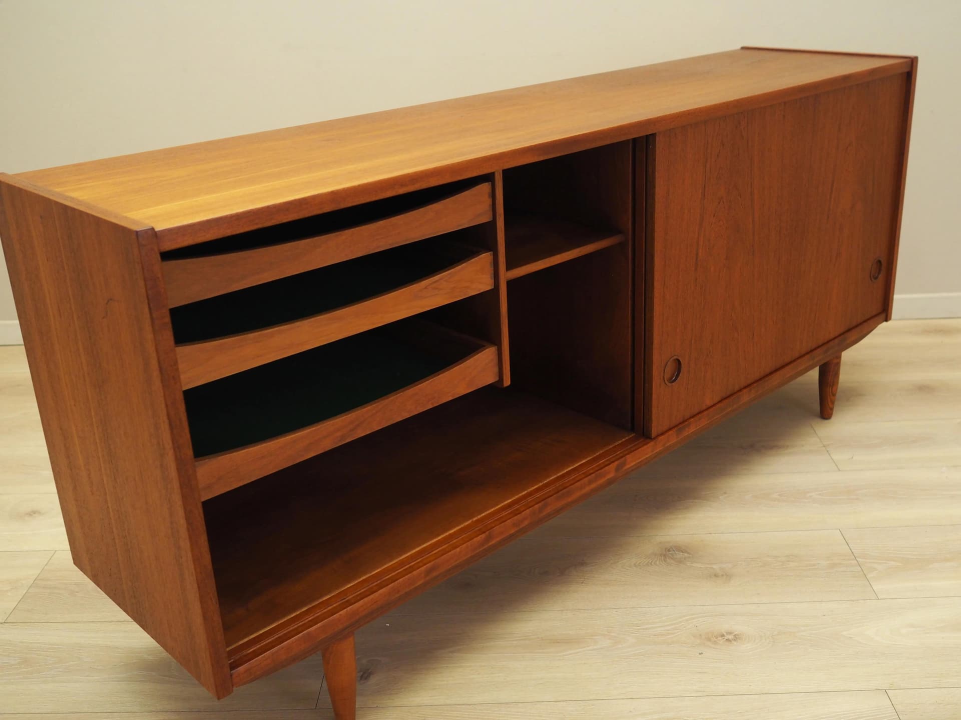 Sideboard, teak, Dania, lata 70. - 21406