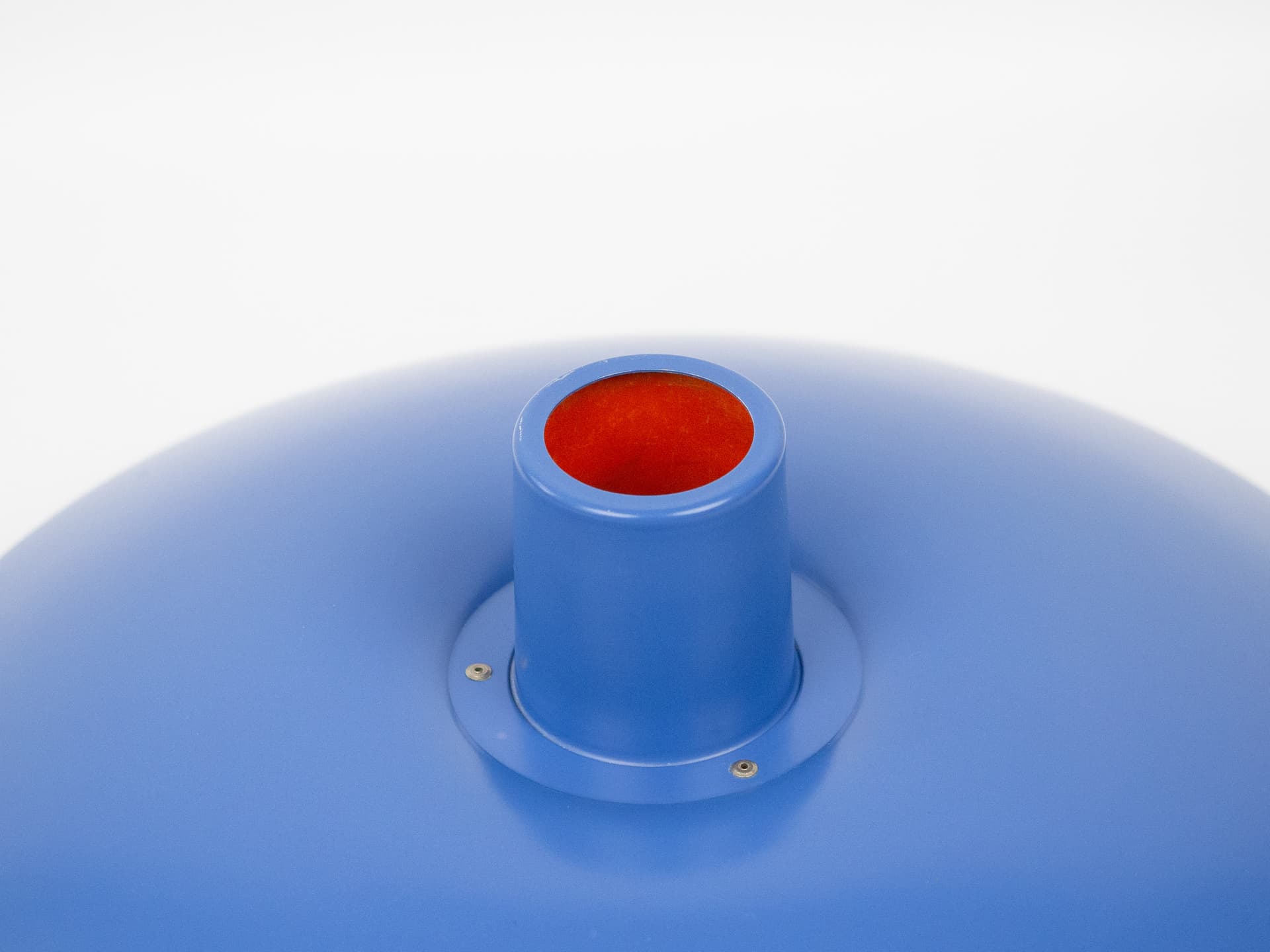 Lampa wisząca PH 4/3, niebieski, metal, proj. P. Henningsen, Louis Poulsen, Dania, lata 70. - 290820