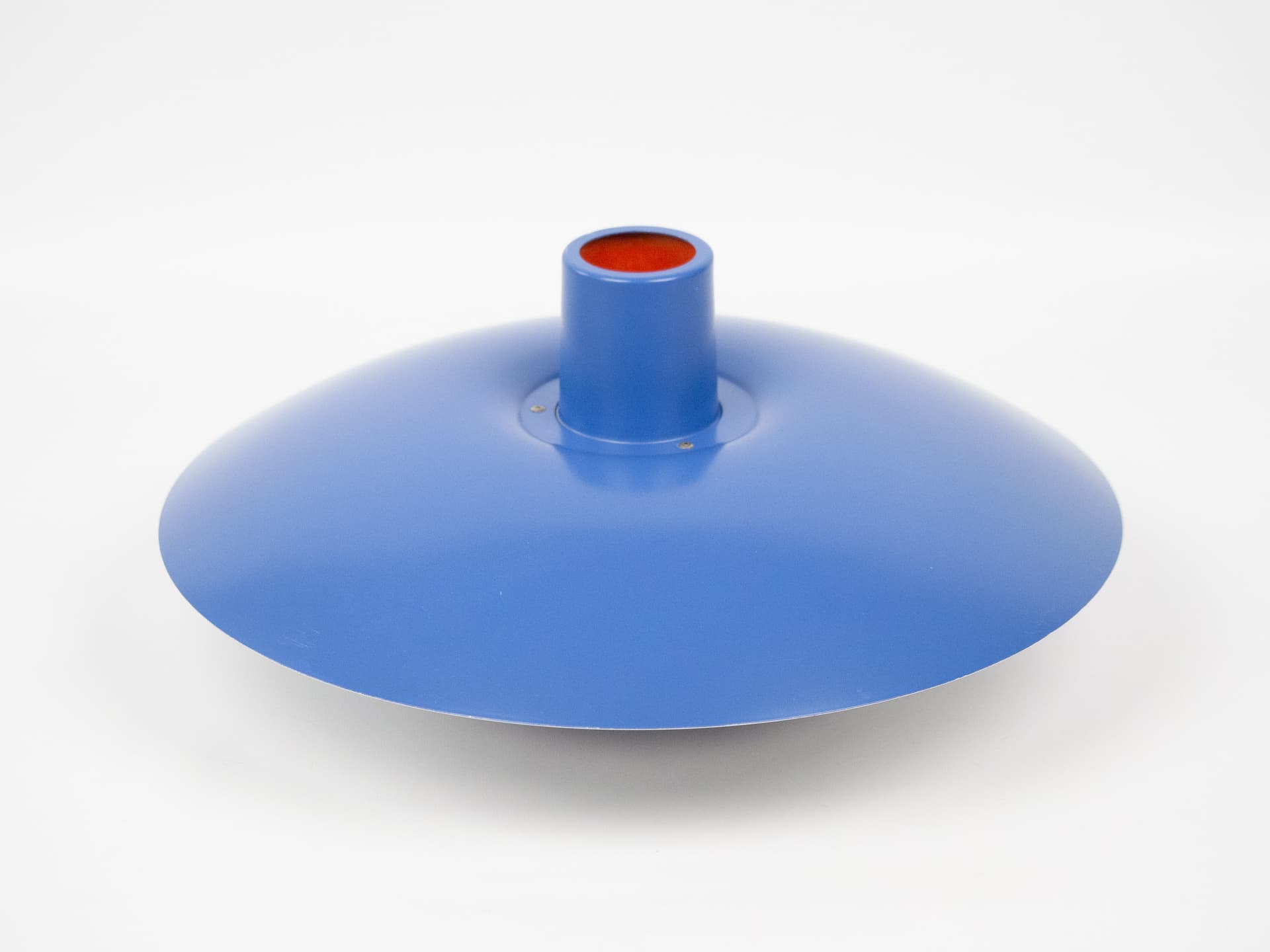 Lampa wisząca PH 4/3, niebieski, metal, proj. P. Henningsen, Louis Poulsen, Dania, lata 70. - 290819