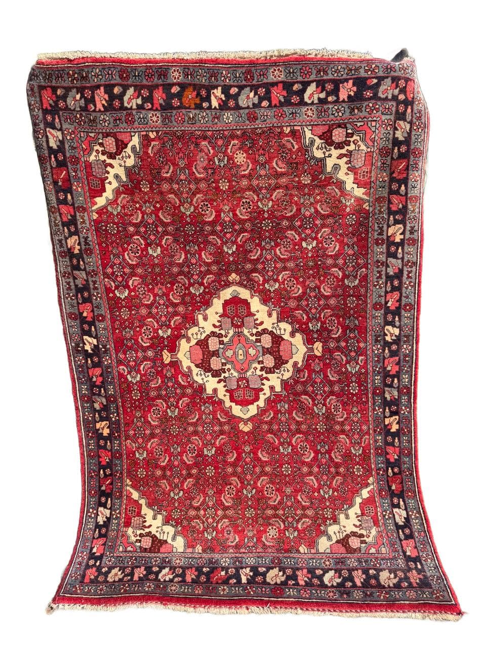 Dywan Bidjar 170x110 cm, czerwony, wełna, Iran