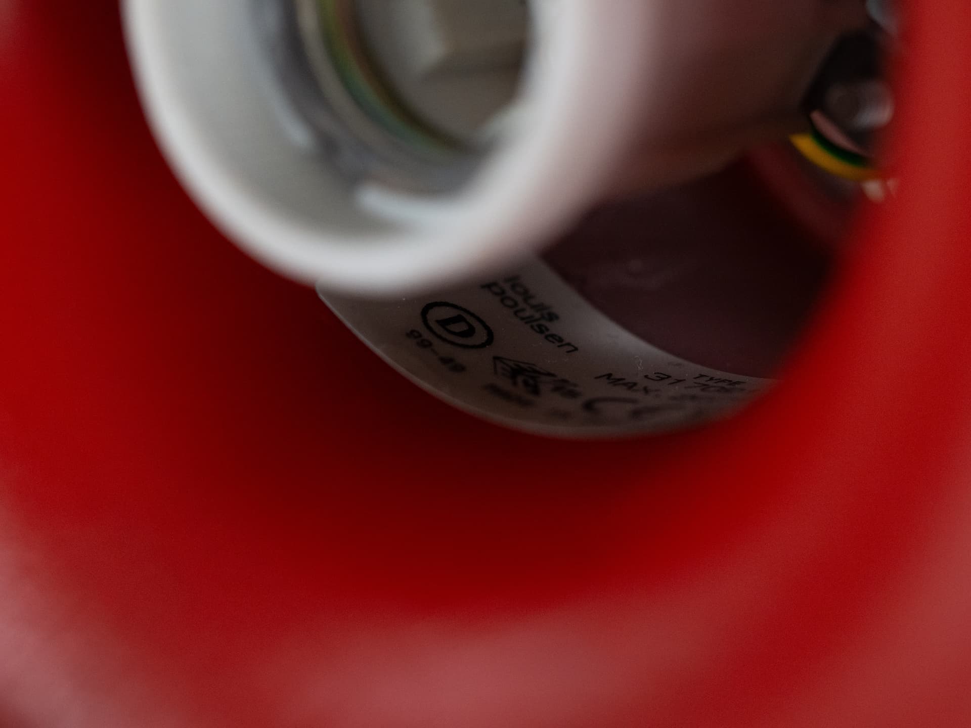 Lampa wisząca PH 5, aluminium szary, proj. P. Henningsen, Louis Poulsen, Dania, lata 60. - 290865