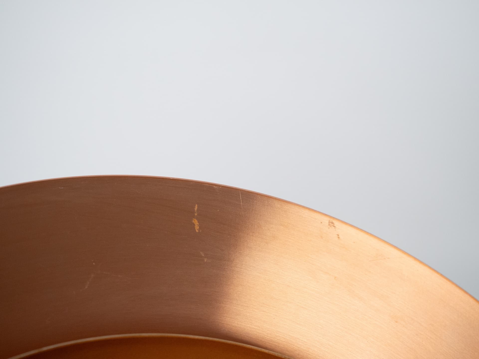 Lampa wisząca P376, miedź, proj. P. Fabricius, J. Kastholm, Nordisk Solar, Dania, lata 60. - 291011