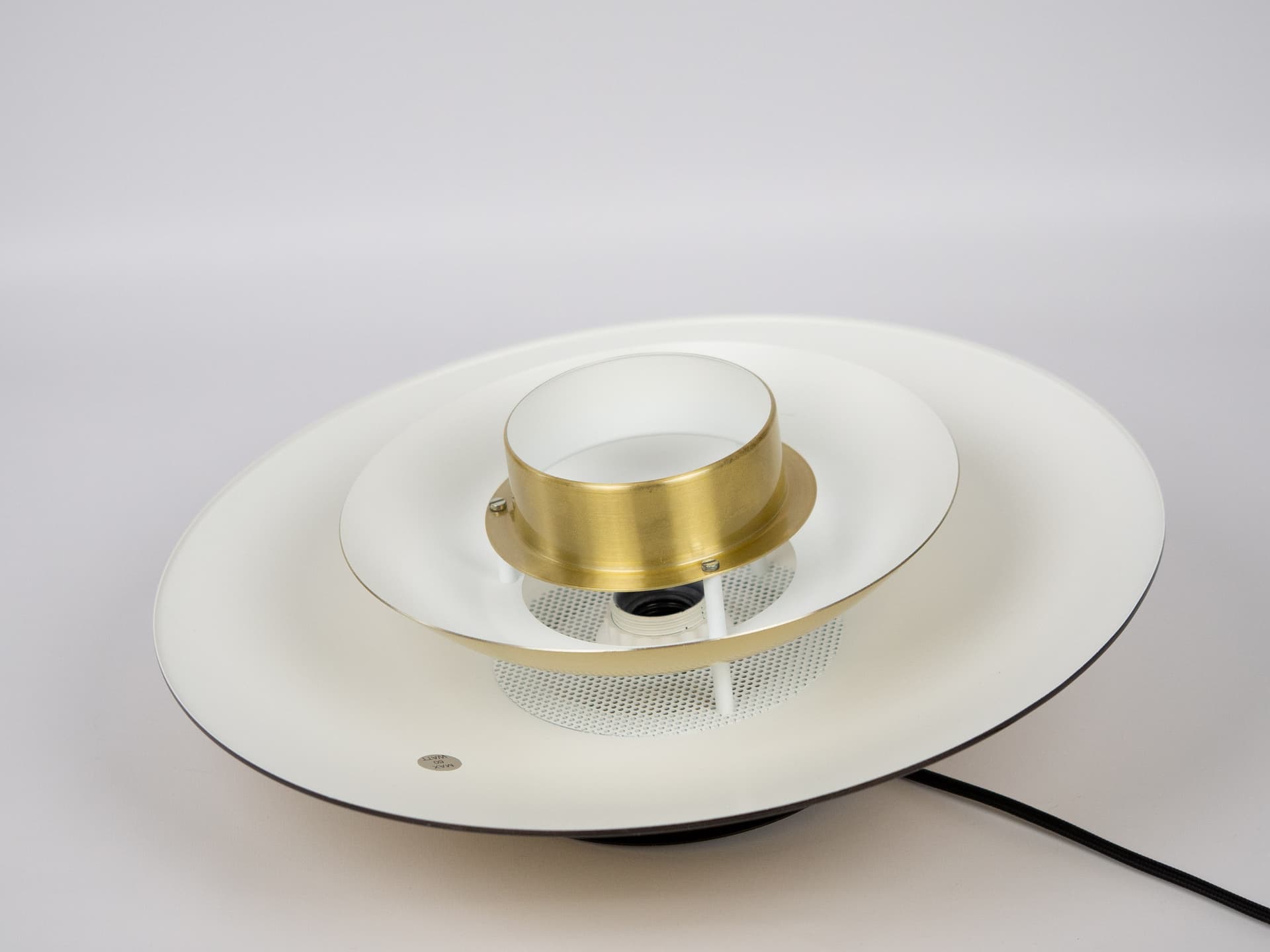 Lampa wisząca Form Light, mosiądz złoty, Form Light, Dania, lata 80. - 291037