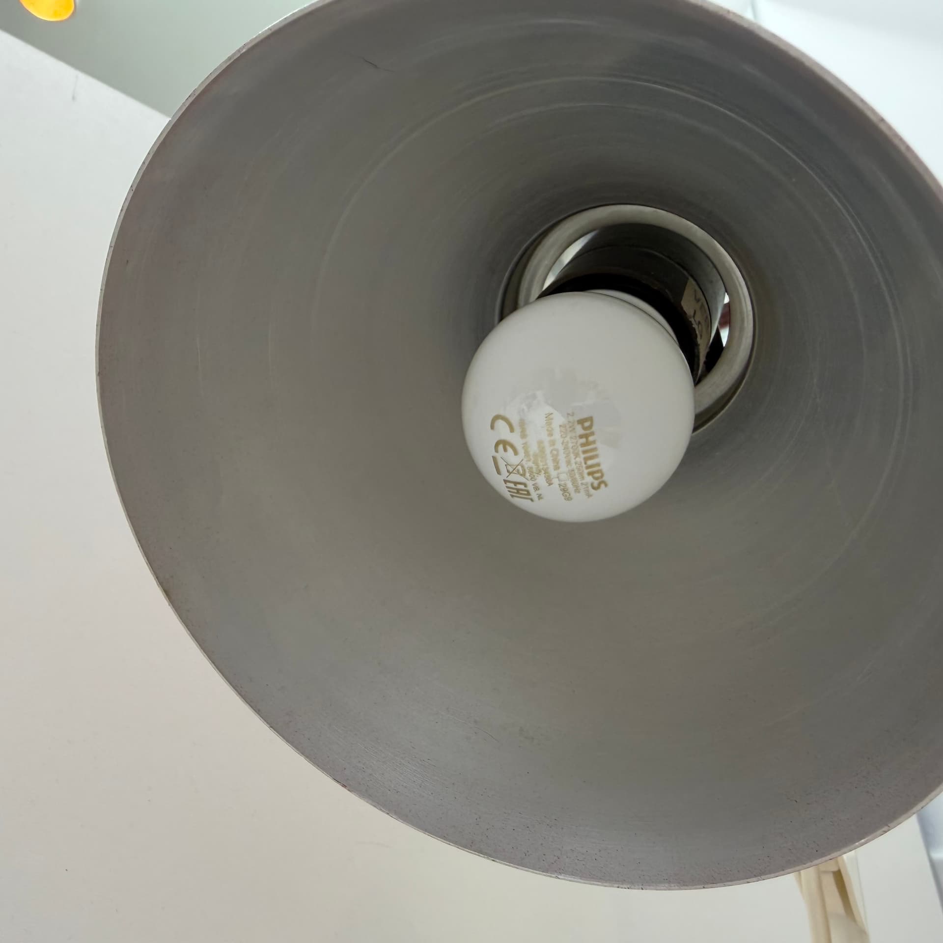 Lampka biurkowa, czerwona, Niemcy, lata 70. - 291084