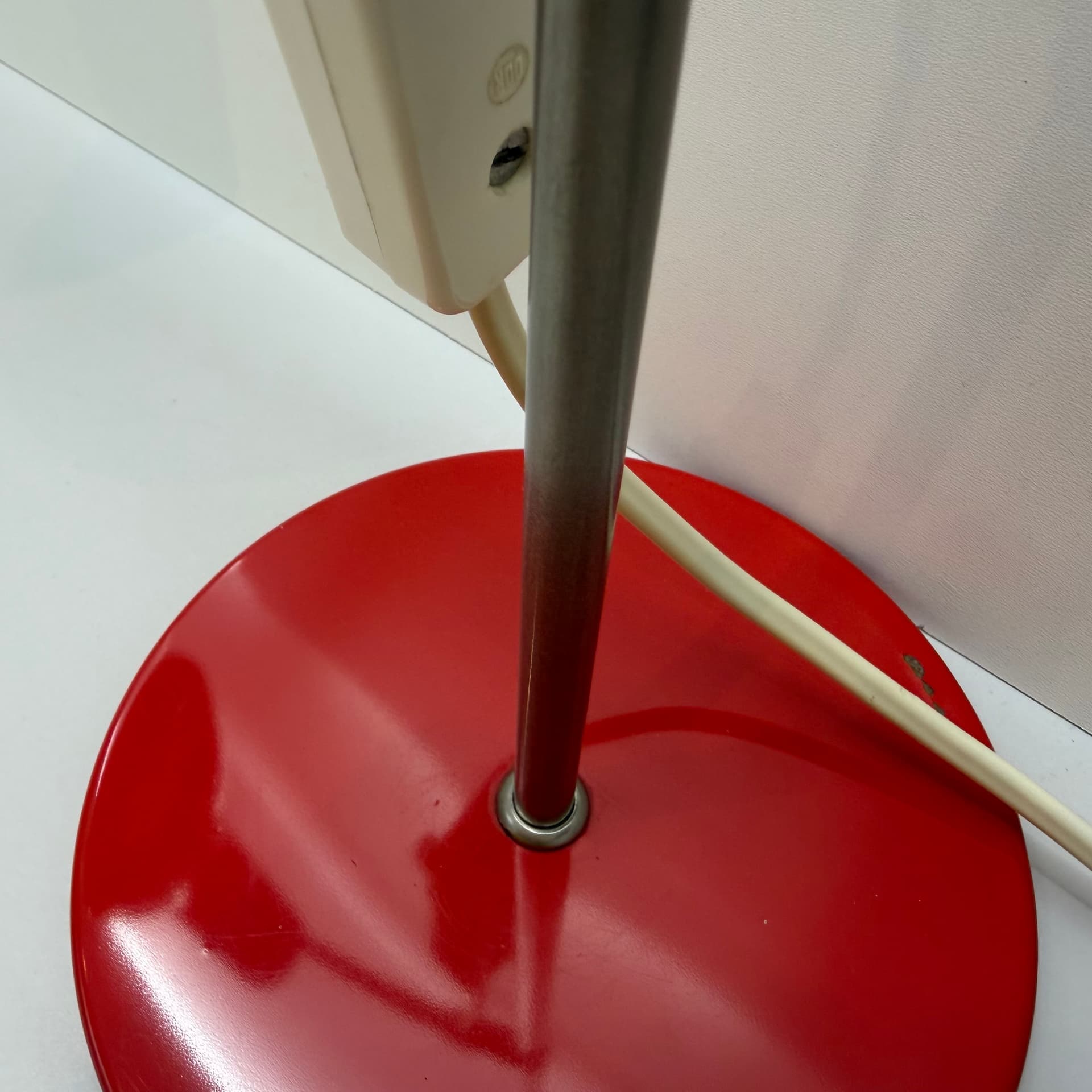 Lampka biurkowa, czerwona, Niemcy, lata 70. - 291079