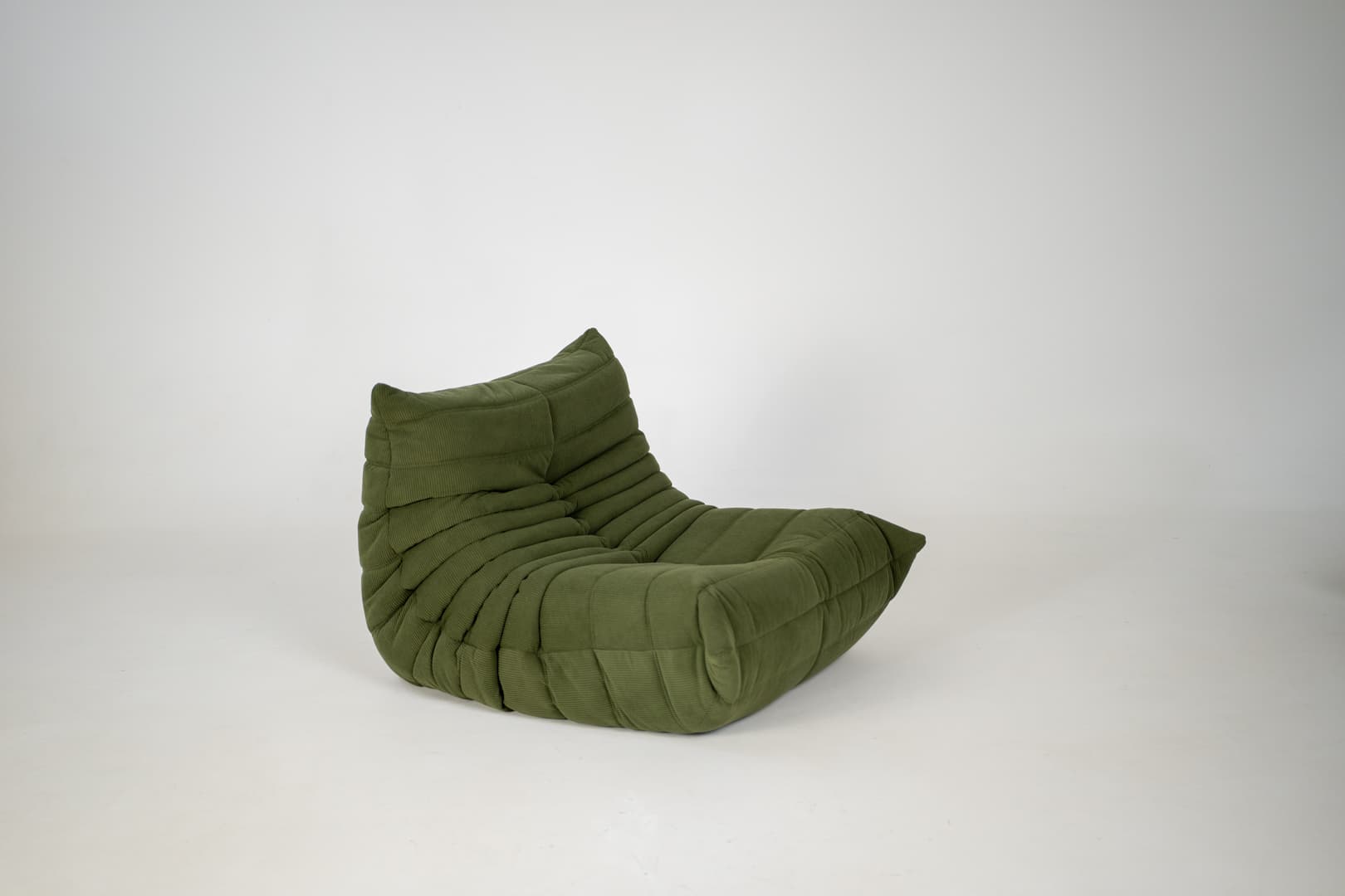 Fotel wypoczynkowy Togo, cord loden green - 291140