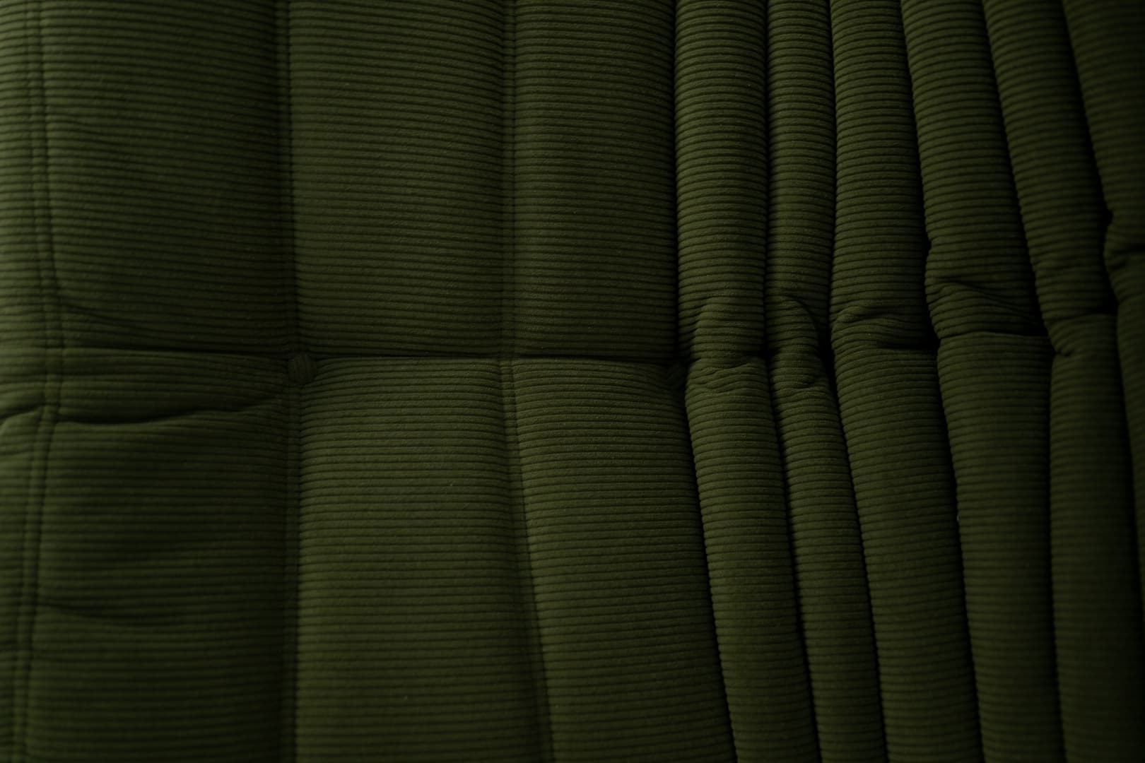 Fotel wypoczynkowy Togo, cord loden green - 291146